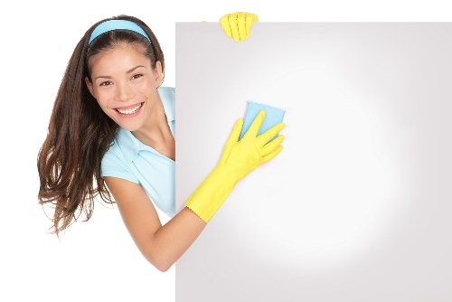 Local cleaners preparing a Twickenham property for handover