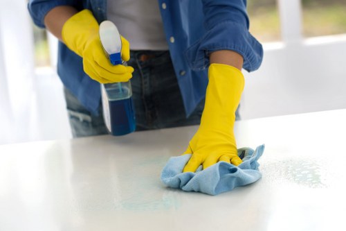 Waste handling and compliant disposal during cleaning
